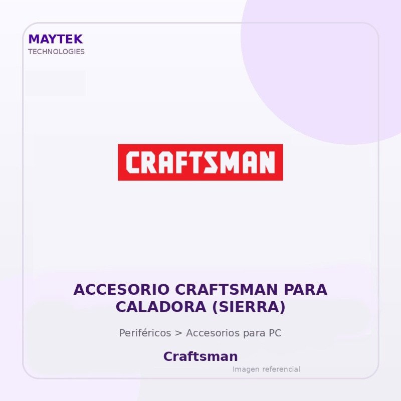 Accesorio Craftsman para Caladora (sierra)