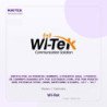 Wi-Tek Switch POE 16 Puertos 100MBPS, 2 Puertos GIGA, 1 Puerto de 100MBPS Ranura SFP, POE Extender 250M, POE por Puerto 30W