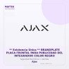 Ajax Brandplate Placa Frontal para Publicidad del Integrador Color Negro
