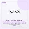 Ajax Keypad PLUS Teclado Táctil Inalámbrico Compatible con Tarjetas y Llaveros Cifrados AJAX Color Blanco
