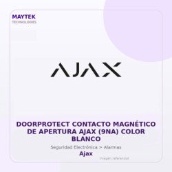 Doorprotect Contacto Magnético de Apertura AJAX (9NA) Color Blanco