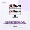 Dahua KIT Alarma Inalámbrico 4G WIFI ETHERNET/APP MONITOREO/ Panel Llavero Sensor PIR PUERTA/VENTANA