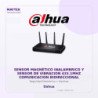 Dahua Sensor Magnético Inalambrico y Sensor de Vibracion 433.1MHZ Comunicacion Bidireccional