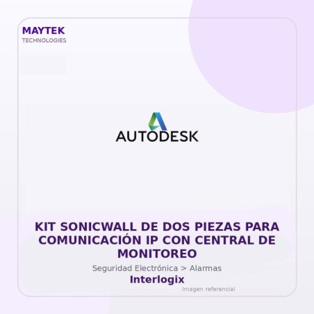 Interlogix KIT Sonicwall de DOS Piezas para Comunicación IP con Central de Monitoreo