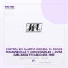 JFL Central de Alarma Hibrida 32 Zonas Inalambricas 9 Zonas Duales 1 ZONA Cableada Teclado 433 MHZ