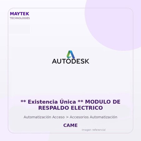 CAME Modulo de Respaldo Electrico