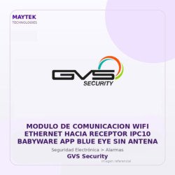Modulo de Comunicacion WIFI Ethernet Hacia Receptor IPC10 Babyware APP BLUE EYE SIN Antena