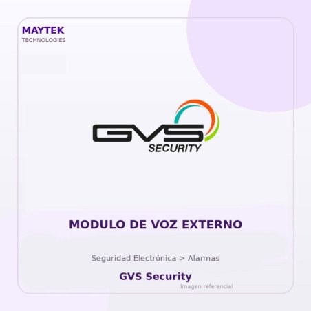 Modulo de VOZ Externo