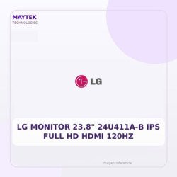 Lg Monitor 23.8" 24u411a-b Ips Full Hd HDMI 120hz