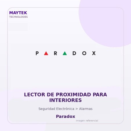 Paradox Lector de Proximidad para Interiores