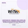 Wi-Tek Adaptador De Corriente Para Carril Din, Salida De 48 V, Corriente Salida 5 A Max, Potencia Nominal De 240W, Entrada Ca