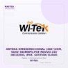 Wi-Tek Antena Omnidireccional (360°)2Km, 5Ghz 300Mbps,POE Pasivo 24V Incluido, Ip65. Gestion Cloud