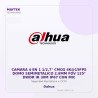 Dahua Camara 4 en 1 1/2,7" CMOS 4K@15FPS DOMO Semimetalico 2.8MM FOV 125° DWDR IR 30M IP67 con MIC