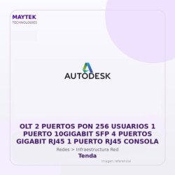 Gvs Security Olt 2 Puertos Pon 256 Usuarios 1 Puerto 10Gigabit Sfp 4 Puertos Gigabit Rj45 1 Puerto Rj45 Consola