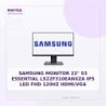 Samsung Monitor 22" S3 Essential Ls22f310eanxza Ips LED FHD 120hz Hdmi/vga