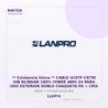 Lanpro ** Existencia Única ** Cable U/Utp Cat5E Sin Blindar 100% Cobre Awg 24 Para Uso Exterior Doble Chaqueta Pe + Cmx