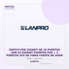 Lanpro Switch POE Gigabit De 26 Puertos Con 24 Gigabit Puertos POE + 2 Puertos Sfp De Fibra Fuente De 400W