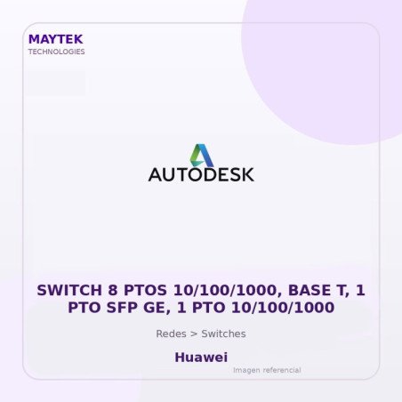 Gvs Security Switch 8 Ptos 10/100/1000, Base T, 1 Pto Sfp Ge, 1 Pto 10/100/1000