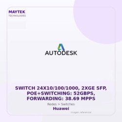 Gvs Security Switch 24X10/100/1000, 2Xge Sfp, POE+Switching: 52Gbps, Forwarding: 38.69 Mpps
