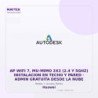 Gvs Security Ap WiFi 7, Mu-Mimo 2X2 (2.4 Y 5Ghz) Instalacion En Techo Y Pared - Admin Gratuita Desde La Nube