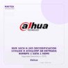 Dahua NVR 16CH H.265 Decodificacion 1CH@4K O 4CH@2MP AB Entrada 80MBPS 1 SATA 1 HDMI