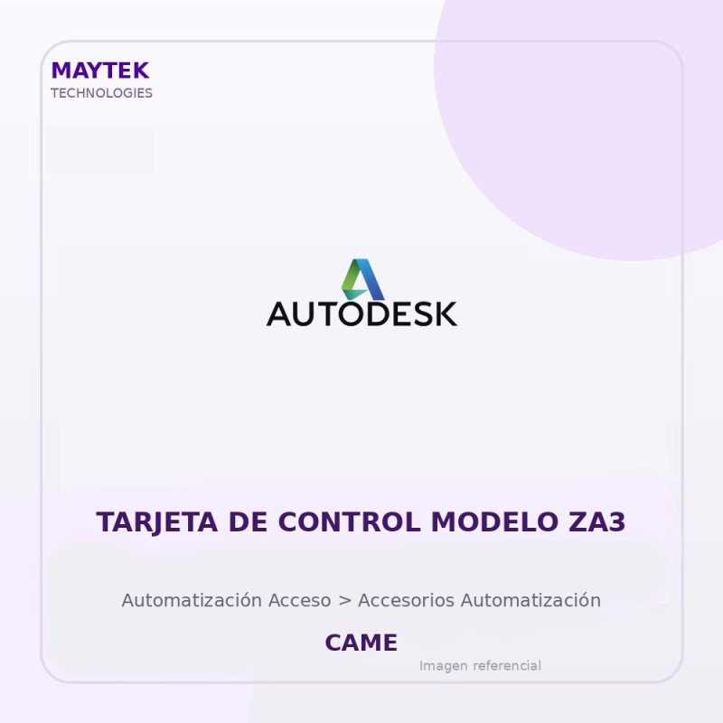 CAME Tarjeta de Control Modelo ZA3
