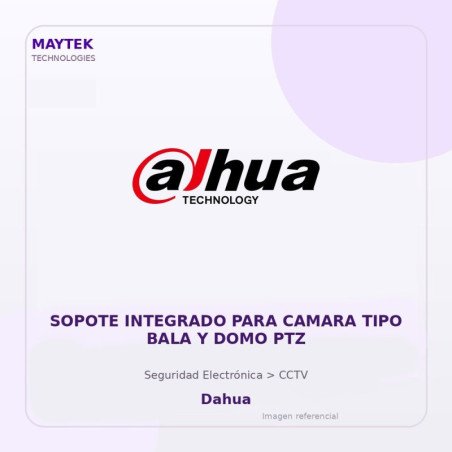 Dahua Sopote Integrado para Camara TIPO BALA y DOMO PTZ