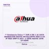 Dahua XVR 4 en 1 AI 16CH Grabación Hasta 5M-N@10FPS MÁS 8 CH IP MAX 6MP H.265+ 2 SATA Hasta 10TB 1P HDMI