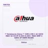Dahua XVR 4 en 1 AI 16CH MÁS 16 CH IP H.265 H.265+ MAX 8MP 2 SATA 1P HDMI RS485