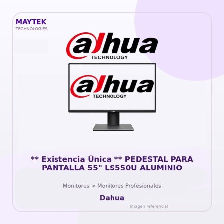 Dahua ** Existencia Única ** Pedestal Para Pantalla 55" Ls550U Aluminio