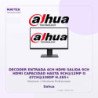 Dahua Decoder Entrada 4Ch HDMI Salida 9Ch HDMI Capacidad Hasta 9Ch@12Mp O 47Ch@1080P H.265+