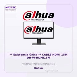 Dahua ** Existencia Única ** Cable HDMI 15M Dh-W-HDMI15M