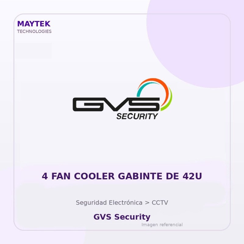 4 FAN Cooler Gabinte de 42U