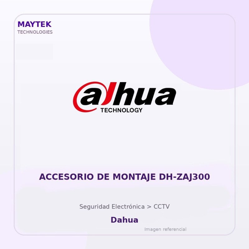 Accesorio de Montaje DH-ZAJ300