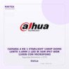 Camara 4 en 1 Starlight 1080P DOMO Lente 3.6MM 2 LED IR 50M IP67 WDR 120DB con Microfono