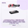 NVR 8CH H.265 DECO 1CH@4K O 6CH@2MP FACE RECO, IVS, AB Entrada 80MBPS 1 SATA 1 HDMI 8 POE MAX. 80W
