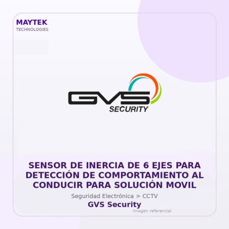 Sensor de Inercia de 6 EJES para Detección de Comportamiento AL Conducir para Solución Movil