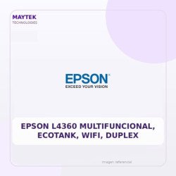Epson L4360 Multifuncional, Ecotank, Wifi, Duplex