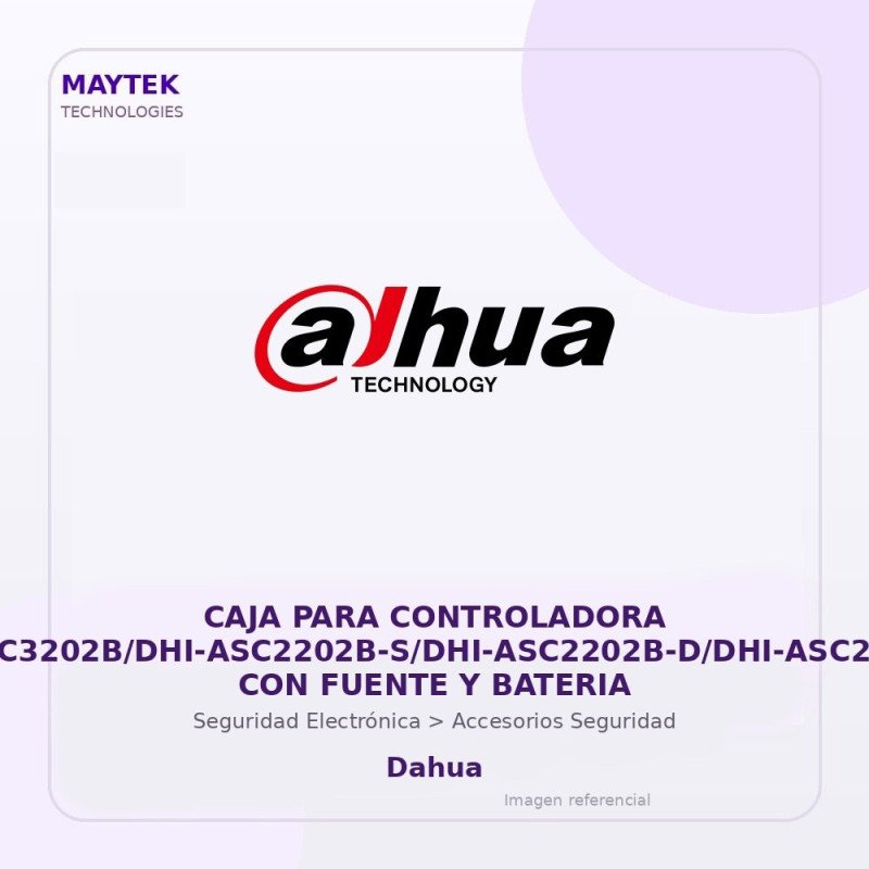 Dahua Controladora 2 Puertas POE 1000 Usuarios 3000 Huellas 5000 Tarjetas Admite Lectoras Bluetooth Incluye WEB Server 12 VDC