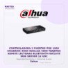 Dahua Controladora 2 Puertas POE 1000 Usuarios 3000 Huellas 5000 Tarjetas Admite Lectoras Bluetooth Incluye WEB Server 12 VDC