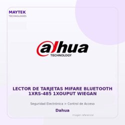 Dahua Lector de Tarjetas Mifare DIST 0-5CM IP66 RS485/WEIGAN