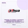 Dahua Terminal de Tiempo y Asistencia Verificacion por Huella y Contraseña 1000 Usuarios TCP/IP