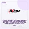 Dahua Torniquete Bidireccional Acero Inoxidable Brazos Abatibles 20-30 Personasxmin IPX4 IK08, MCBF 3 Millones, DOS Lectoras y
