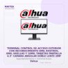 Dahua Terminal Control De Acceso Exterior Con Reconocimiento 6Mil Rostros, 6Mil Huellas Y 10Mil Tarjetas Pantalla 4.3" Camara A