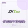 ZKTeco Control Acceso 4 Puertas 20000 Huellas 60000 Tarjetas Weigand 26 BITS TCP/IP 9.6 | 14.4 Vcd+gabinete