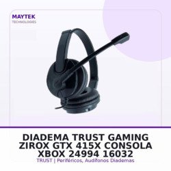 Diadema Trust Gaming Zirox Gtx 415X Consola Xbox (24994)
