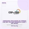 Gvs Security Cerradura Inteligente De Cerrojo Con WiFi Teclado Numerico Llave Y App Negro