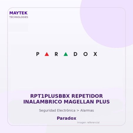 Paradox Rpt1Plusbbx Repetidor Inalambrico Magellan Plus
