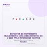 Paradox Detector De Movimiento Inalambrico Con Acelerometro De 3 Ejes Para Interiores 433Mhz