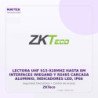 ZKTeco Lectora UHF 915-928MHZ Hasta 8M Interfaces Wiegand y RS485 Carcasa Aluminio, Indicadores LED, IP66